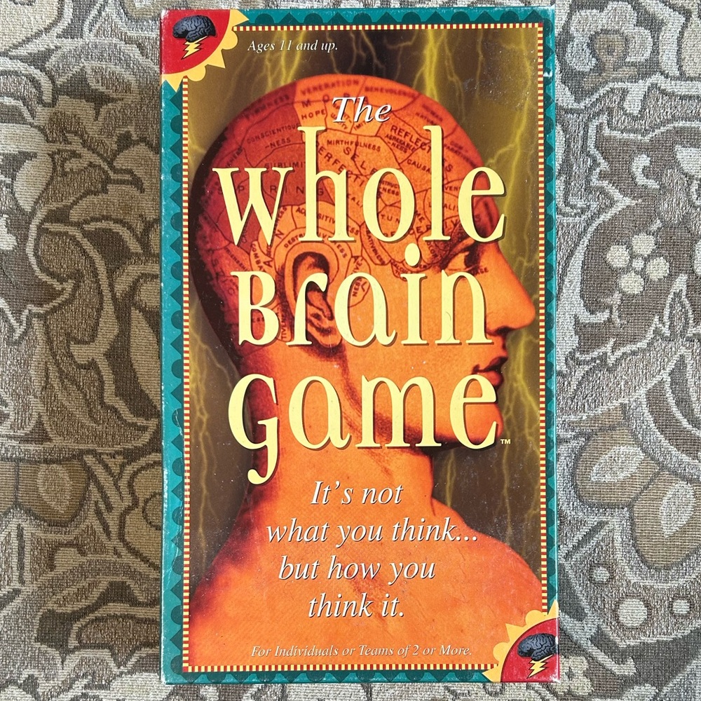 The Whole Brain Game - It’s Not What You Think…But How You Think It.